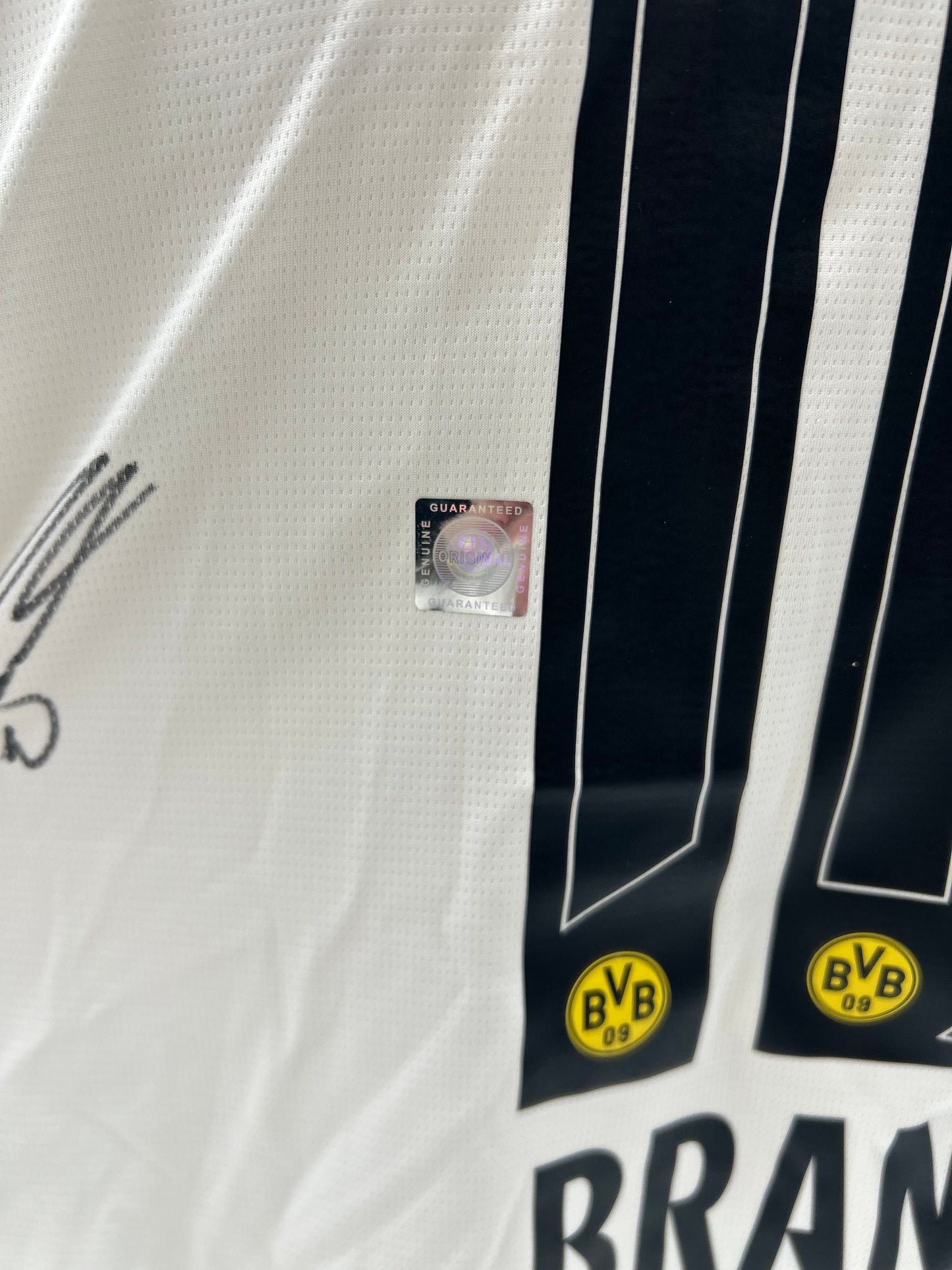 Borussia Dortmund Trikot signiert Julian Brandt  Autogramm BVB Puma L