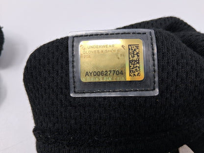 George Russell original worn driver gloves England Formula 1