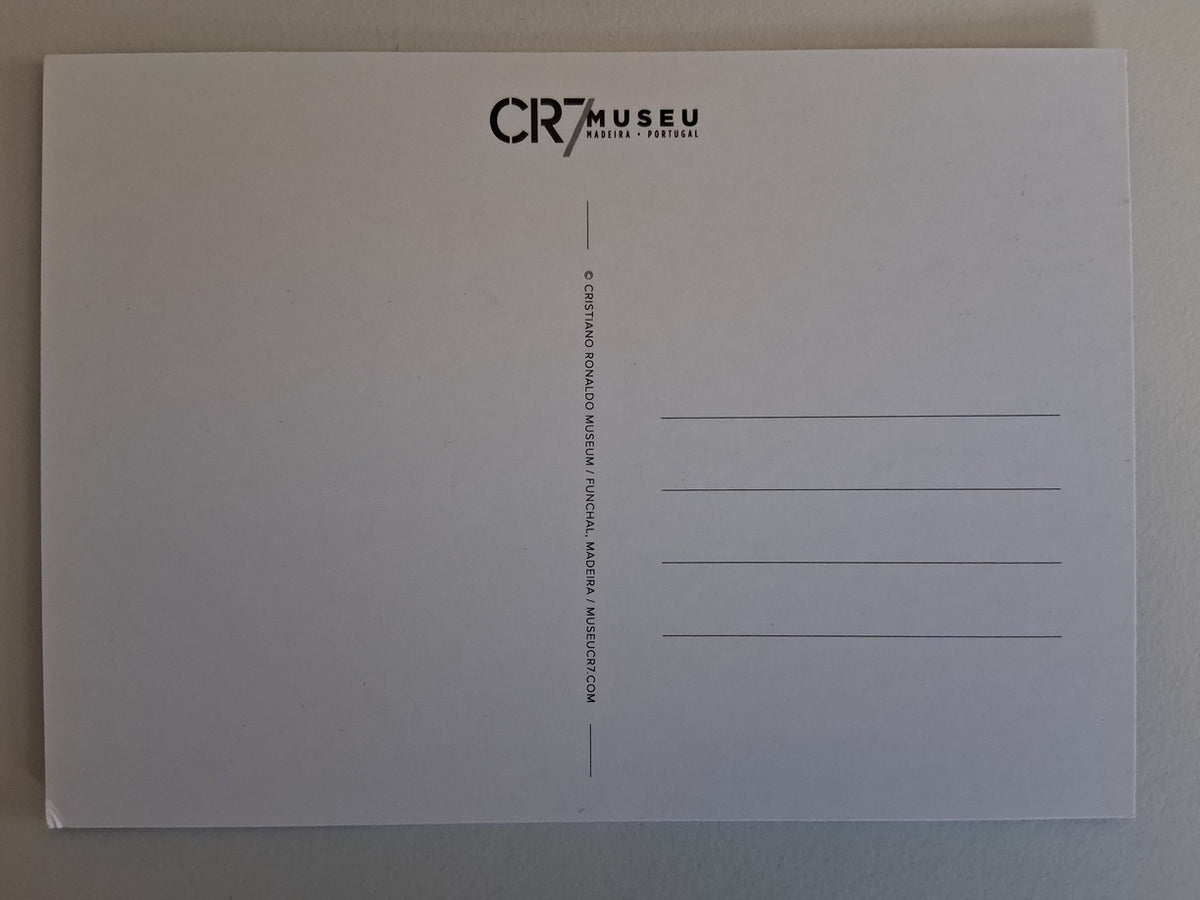 Autogrammkarte Cristiano Ronaldo signiert 14,5 x 10,5 cm Fußball Portugal