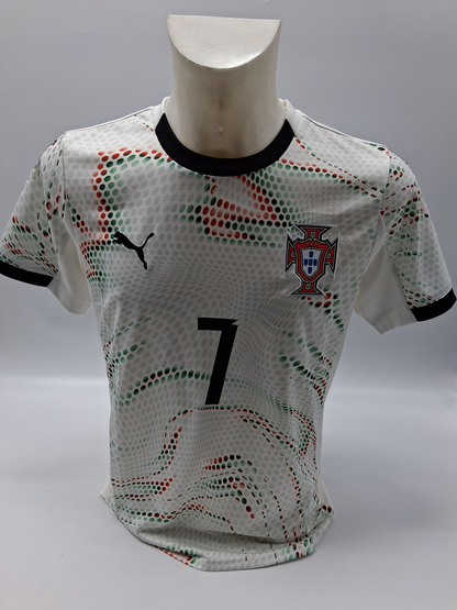 Portugal Trikot Cristiano Ronaldo signiert Autogramm Fußball COA S