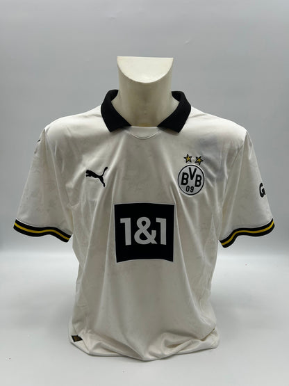 Borussia Dortmund jersey Ramy Bensebaini signed autograph BVB Puma XL