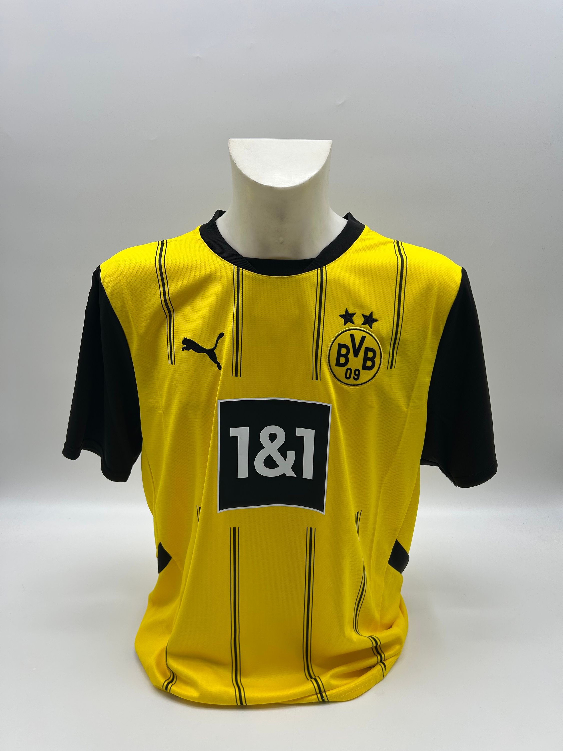 Borussia Dortmund jersey signed by Emre Can, autographed BVB Puma XL
