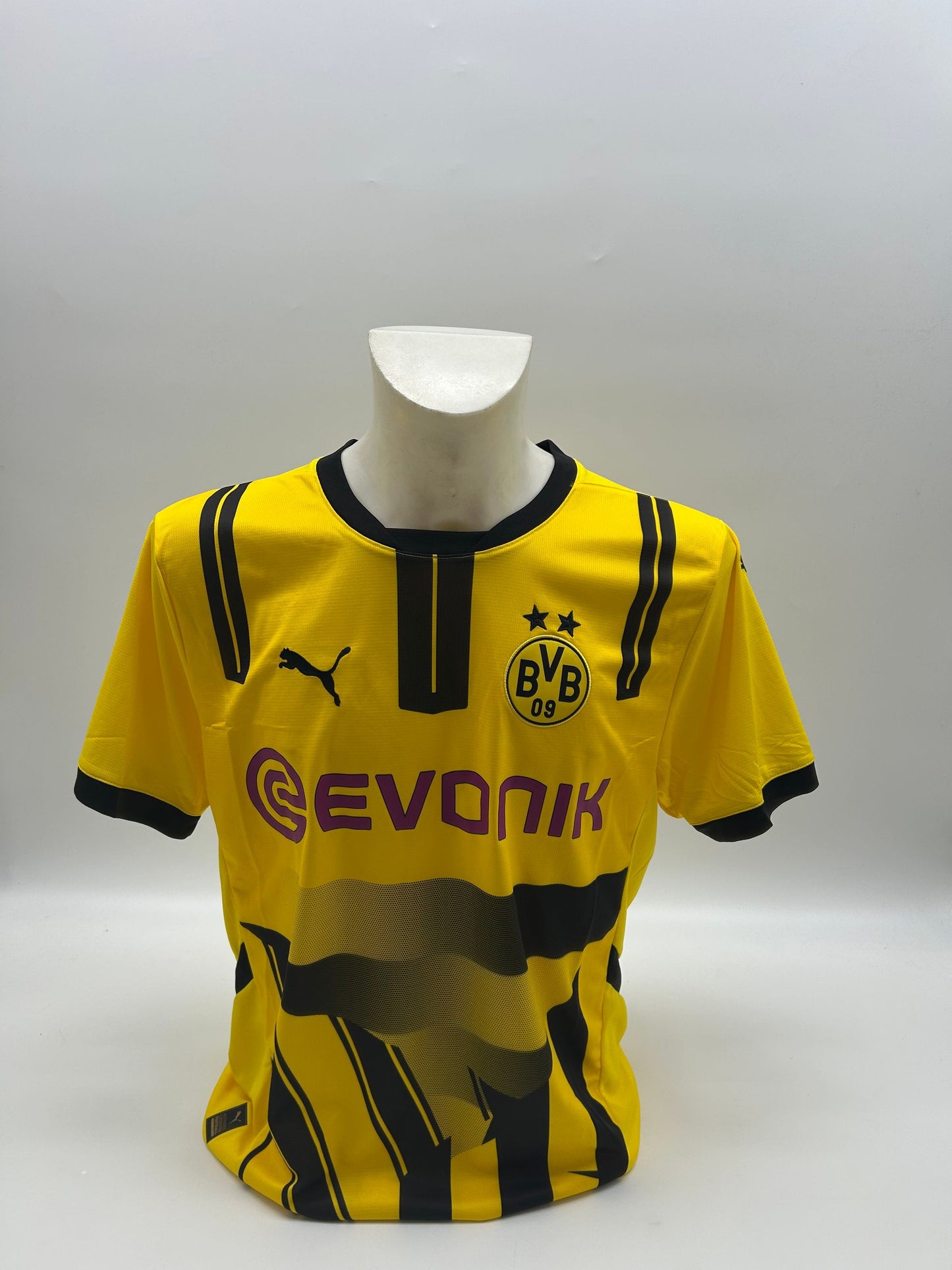 Borussia Dortmund Trikot BVB Nico Schlotterbeck signiert  Autogramm Puma L