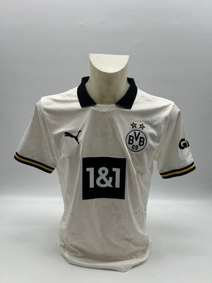 Borussia Dortmund jersey Ramy Bensebaini signed autograph BVB Puma M