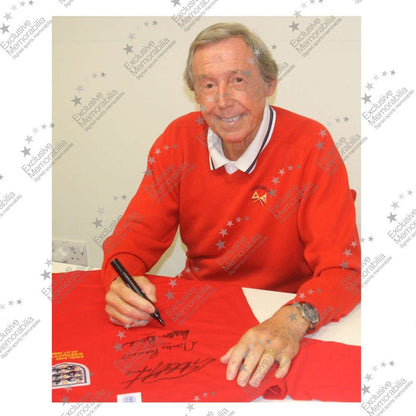 England replica goalkeeper jersey 1966 Gordon Banks signed wembley coa new l