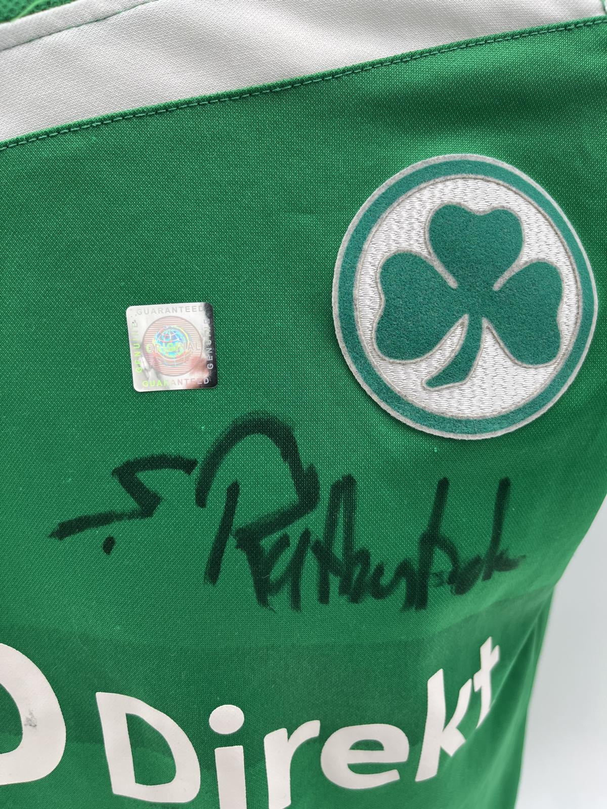 Greuter Fürth T-Shirt Stefan Ruthenbeck signed autograph M Hummel