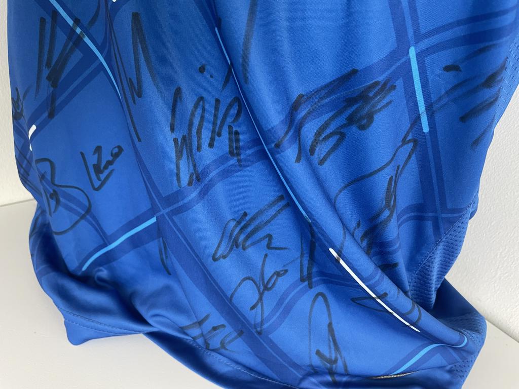 TSG Hoffenheim Trikot 2019/2020 Teamsigniert Autogramm Bundesliga Joma TSG XL