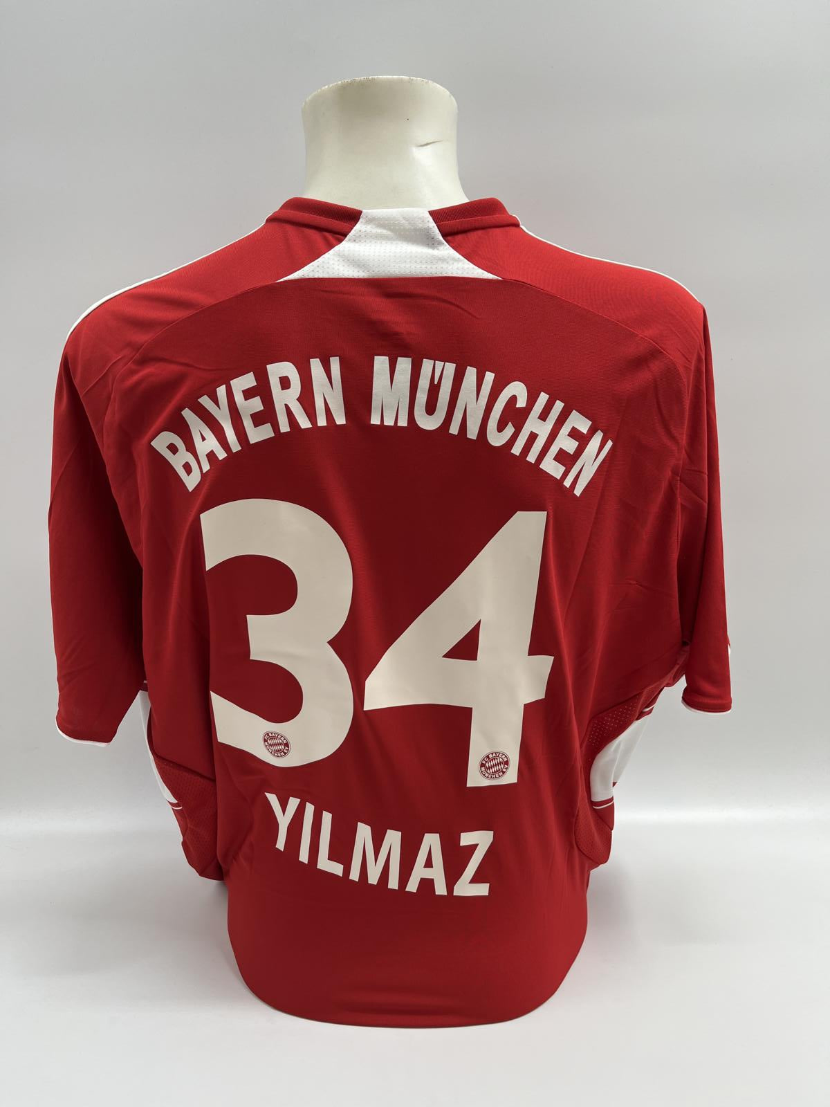 Bayern München Trikot Deniz Yilmaz signiert Adidas FCB Autogramm COA XL