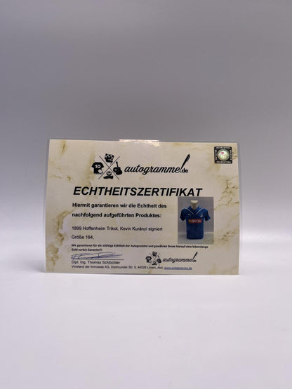 TSG 1899 Hoffenheim jersey Kuranyi signed autographs bundesliga football puma 164