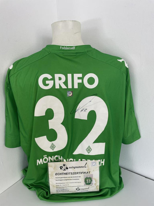 Borussia Mönchengladbach jersey Vincenzo Grifo signed BMG autograph football Kappa 4XL