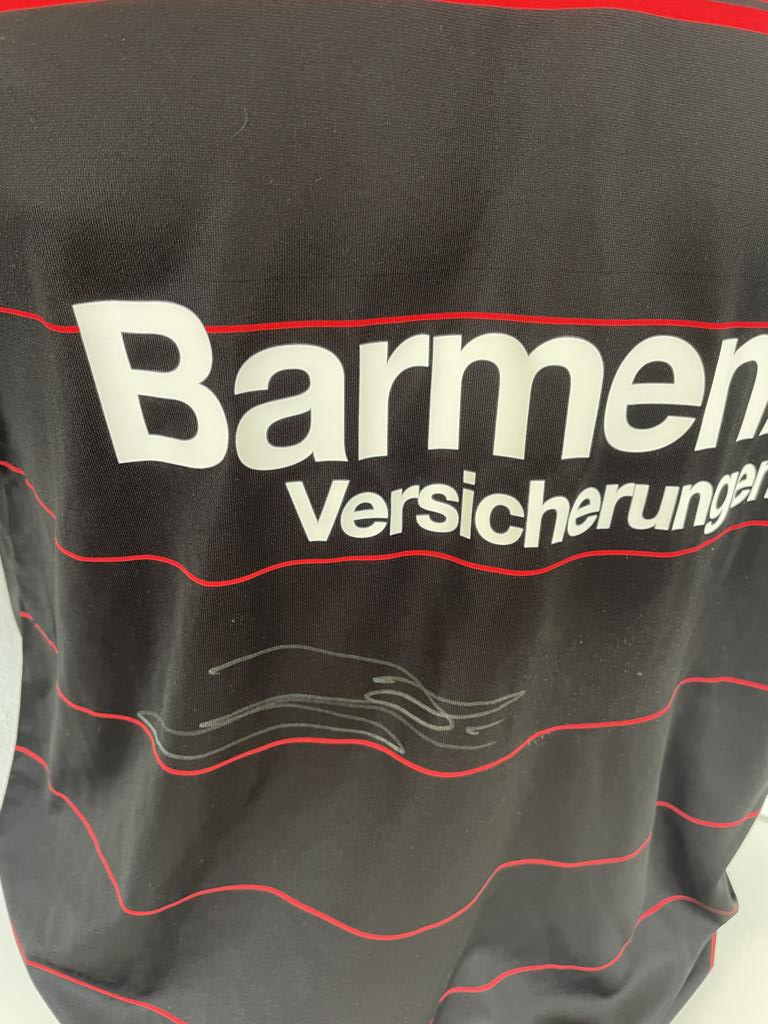 Bayer Leverkusen jersey Timothy Fosu-Mensah signed autograph football coa jako l