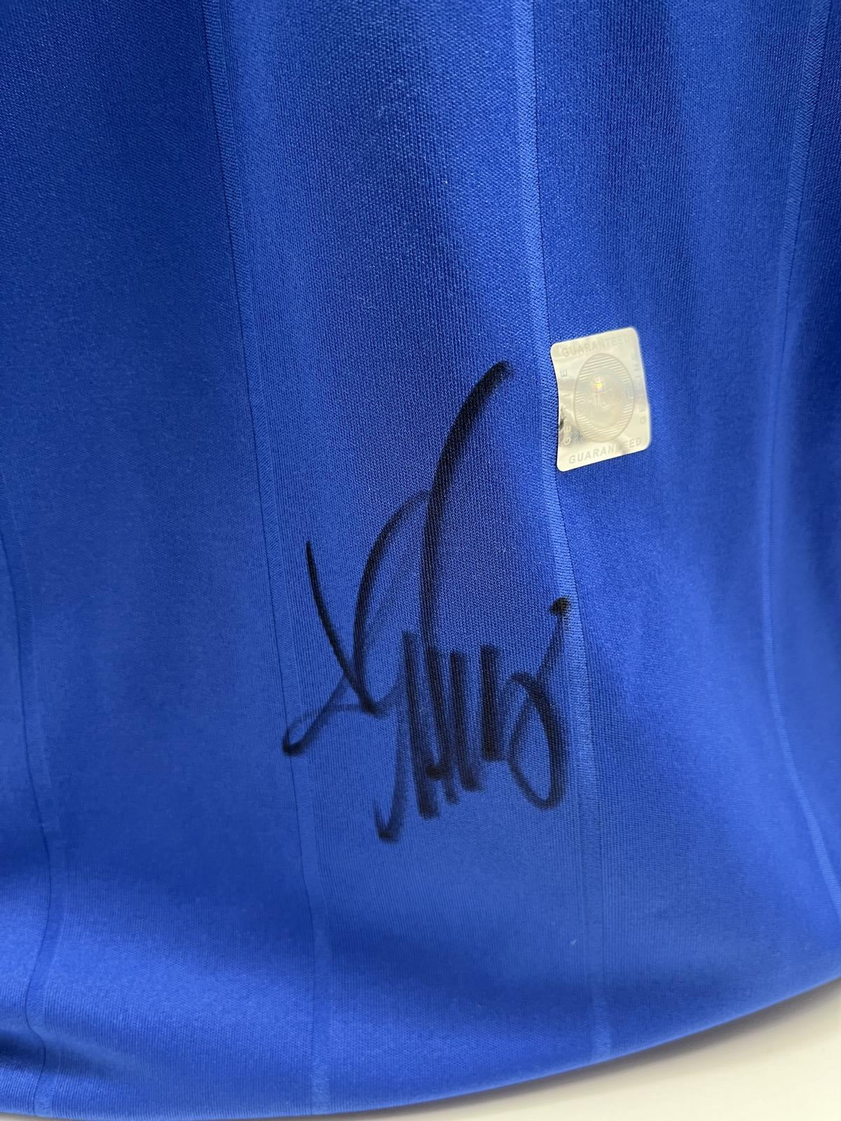 FC Everton Trikot Louis Saha signed autograph football England Coa XL