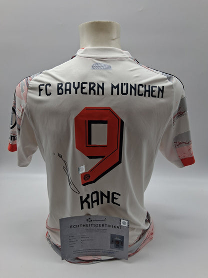 Bayern München Trikot Harry Kane signiert Autogramm Adidas COA M