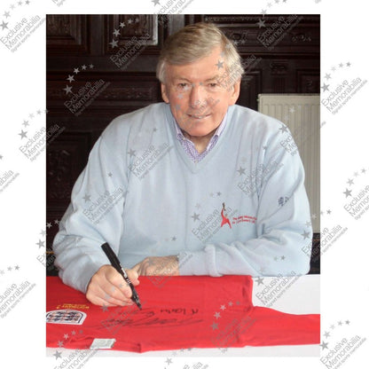 England Replica jersey World Cup 1966 Geoff Hurst + Martin Peters signed Wembley L