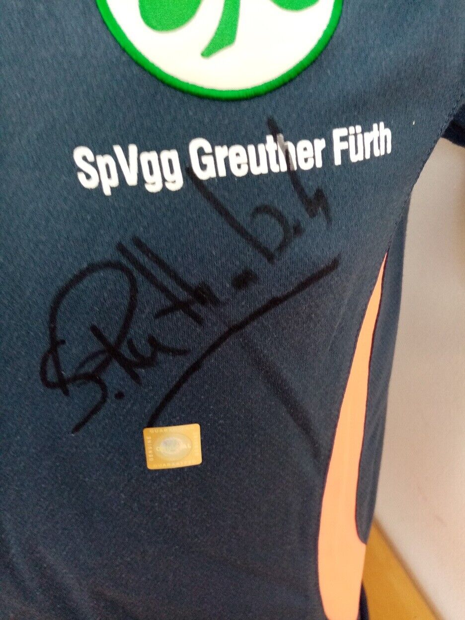 Greuther Fürth Shirt Stefan Ruthenbeck signed autographs football bumblebee coa s