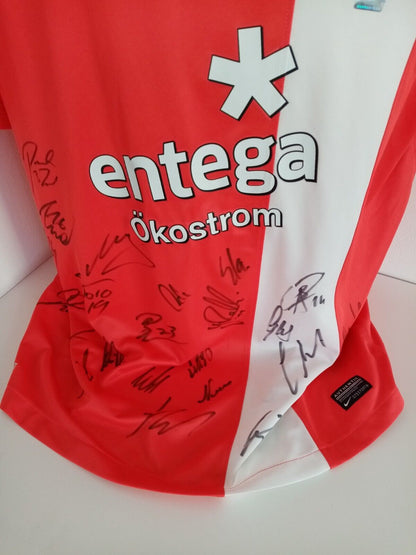 Mainz 05 jersey 2013/2014 team signed FSV Bundesliga autograph new nike coa XL