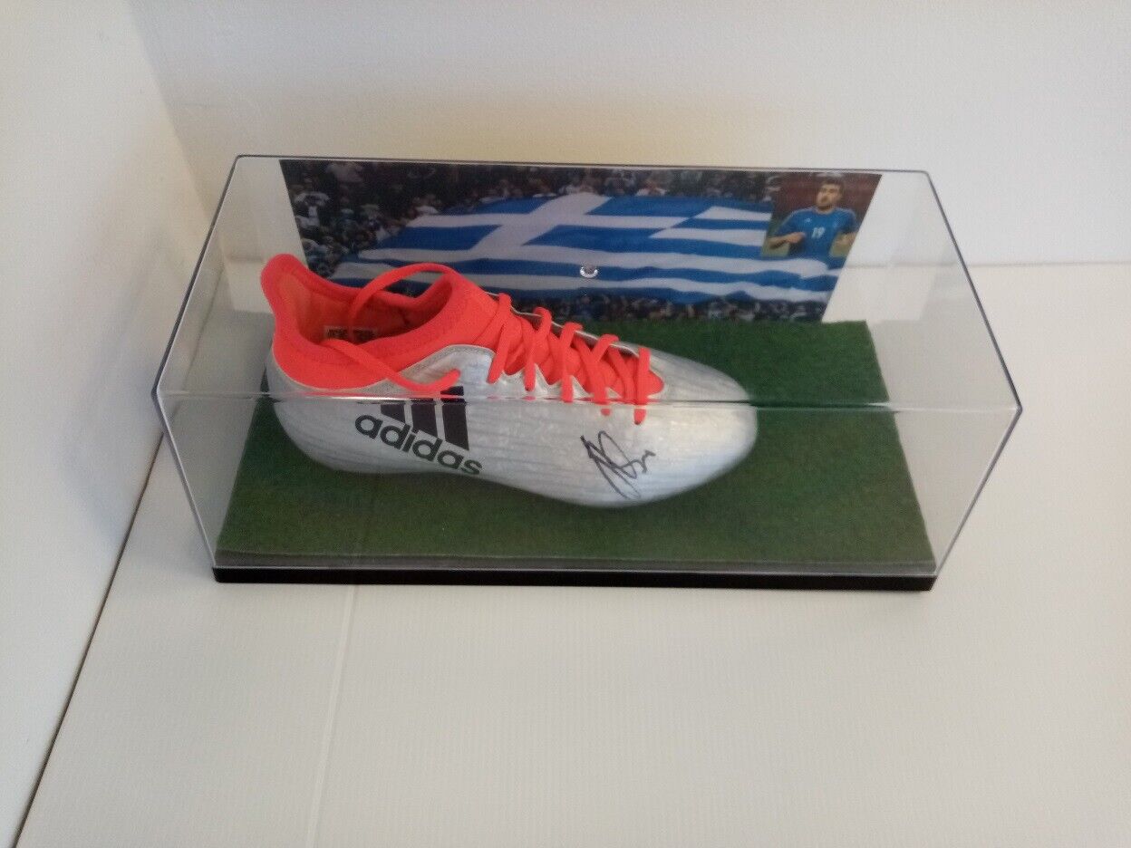 Football boot Sokratis signed shoe football Adidas Greece autograph new