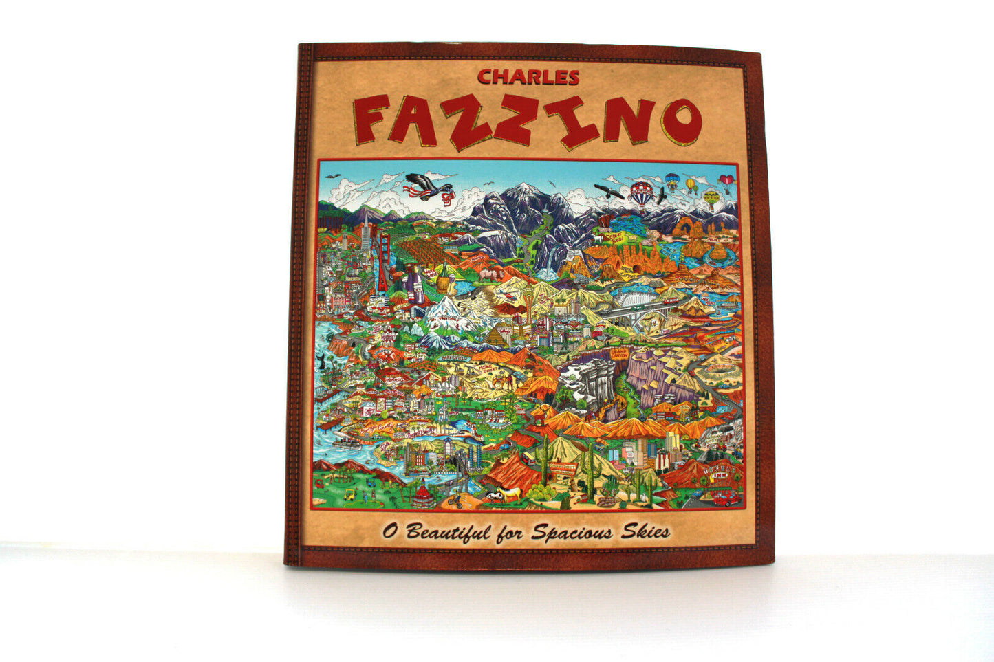 Charles Fazzino's book "O Beautiful for Spacious Skies", signed, limited