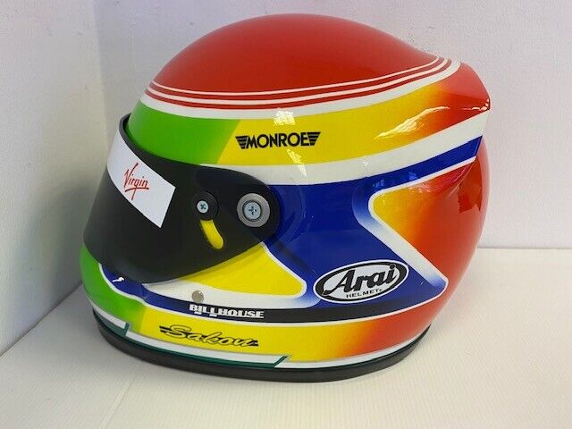 Naoki Yamamoto Formula 1 helmet with original signature and certificate of authenticity