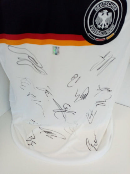 Germany jersey em 2008 team signed COA autograph football dfb adidas new l