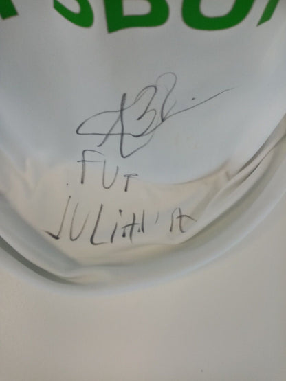 VfL Wolfsburg jersey azzaoui signed with a dedication football bundesliga kappa new m