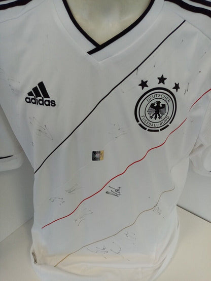 Germany jersey EM 2012 team signed autograph football dfb adidas euro l