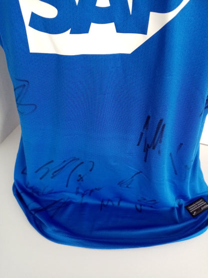 1899 Hoffenheim jersey 20/21 team signed autograph football bundesliga joma m