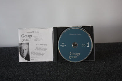 CD, Thomas M. Stein signed, said, music, audiobook, autograph, collect