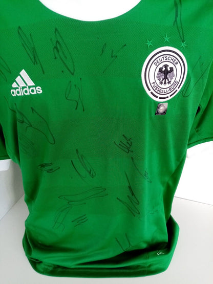 Germany jersey em 2012 team signed autograph football dfb euro adidas l