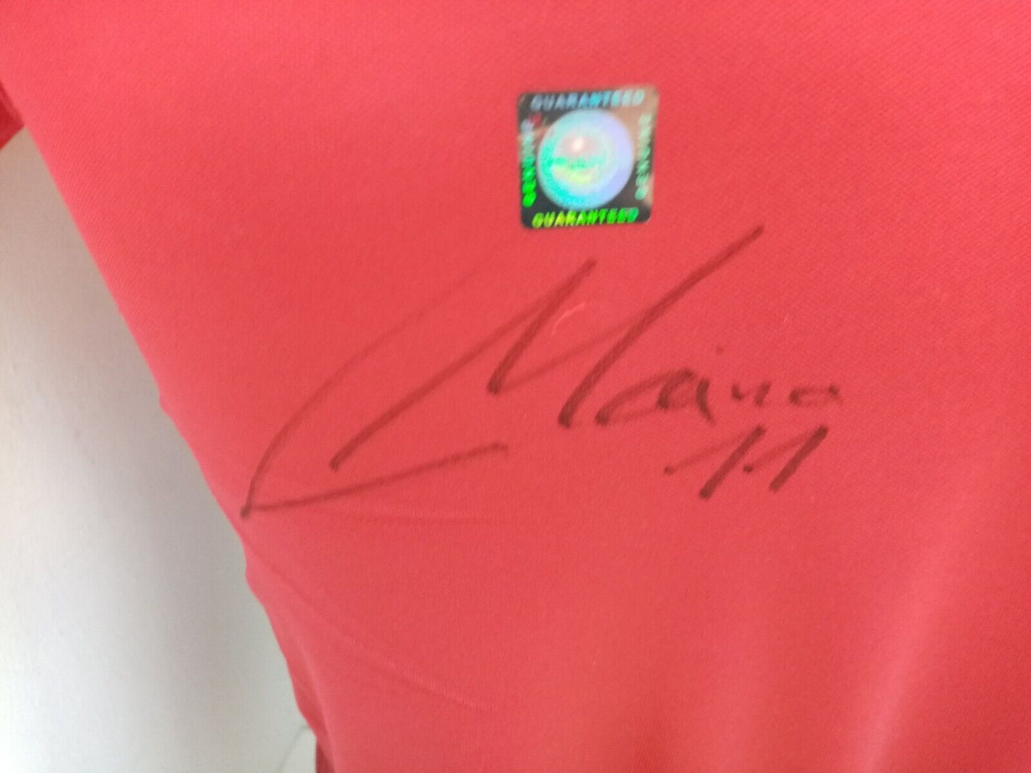 Hannover 96 jersey Linton Maina signed autograph Bundesliga football Jako 152