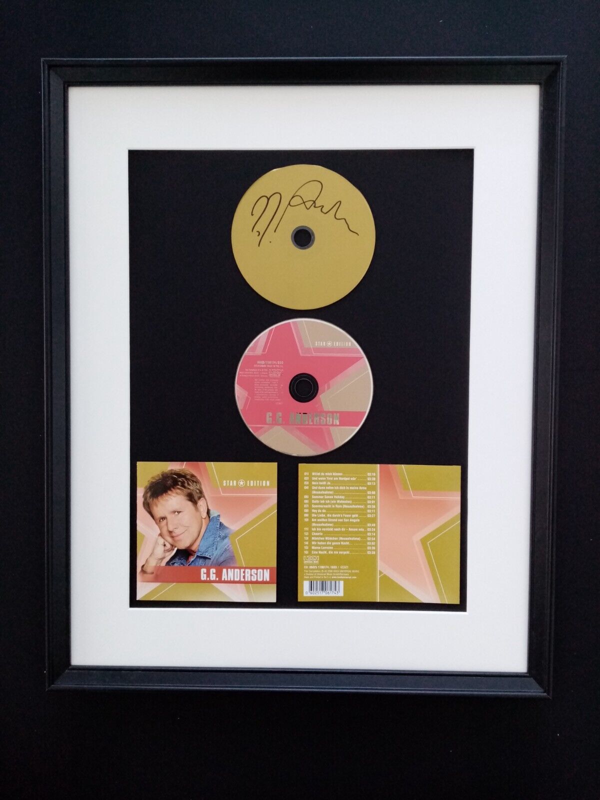 CD / Rohling G. G. Anderson signed + album as part of autograph music Schlager