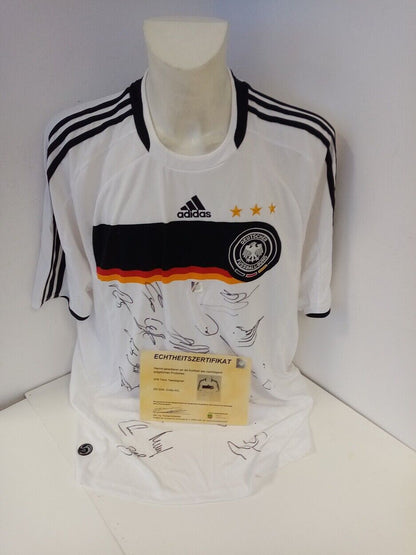 Germany jersey em 2008 team signed euro autograph football dfb adidas xxl