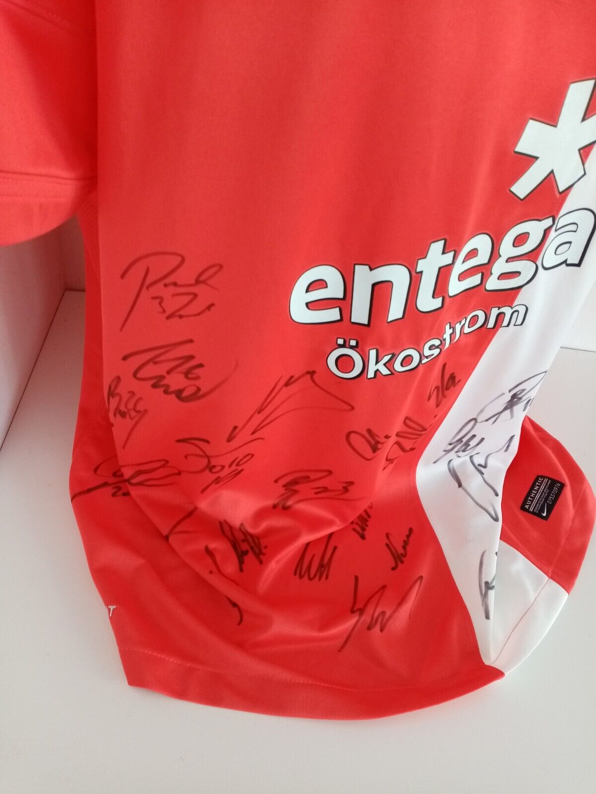 Mainz 05 jersey 2013/2014 team signed FSV Bundesliga autograph new nike coa XL