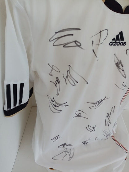 Germany jersey World Cup 2010 team signed DFB football autograph adidas new XL
