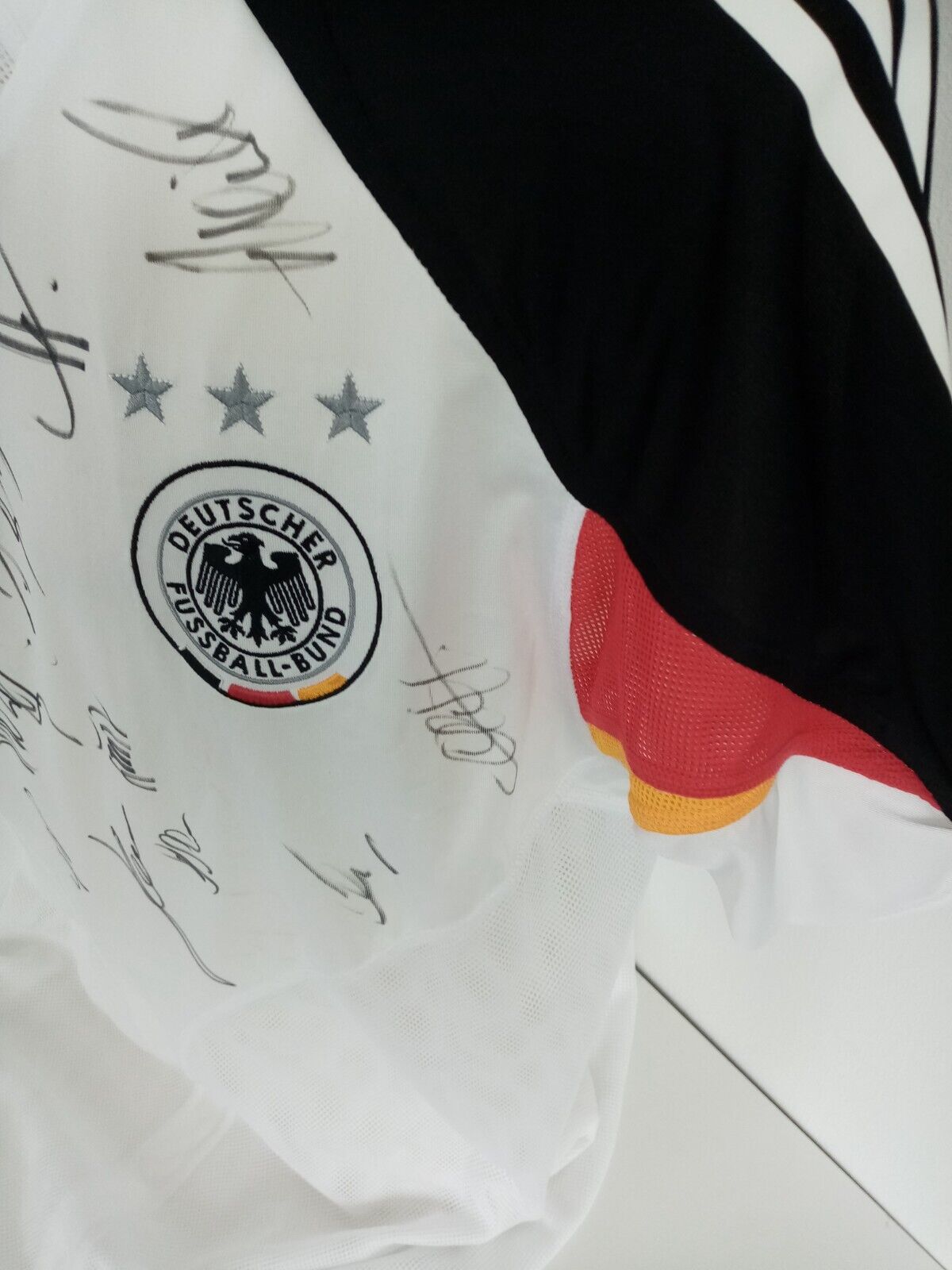 Germany Jersey EM 2004 Team Signed DFB Football Autograph Euro Adidas New L