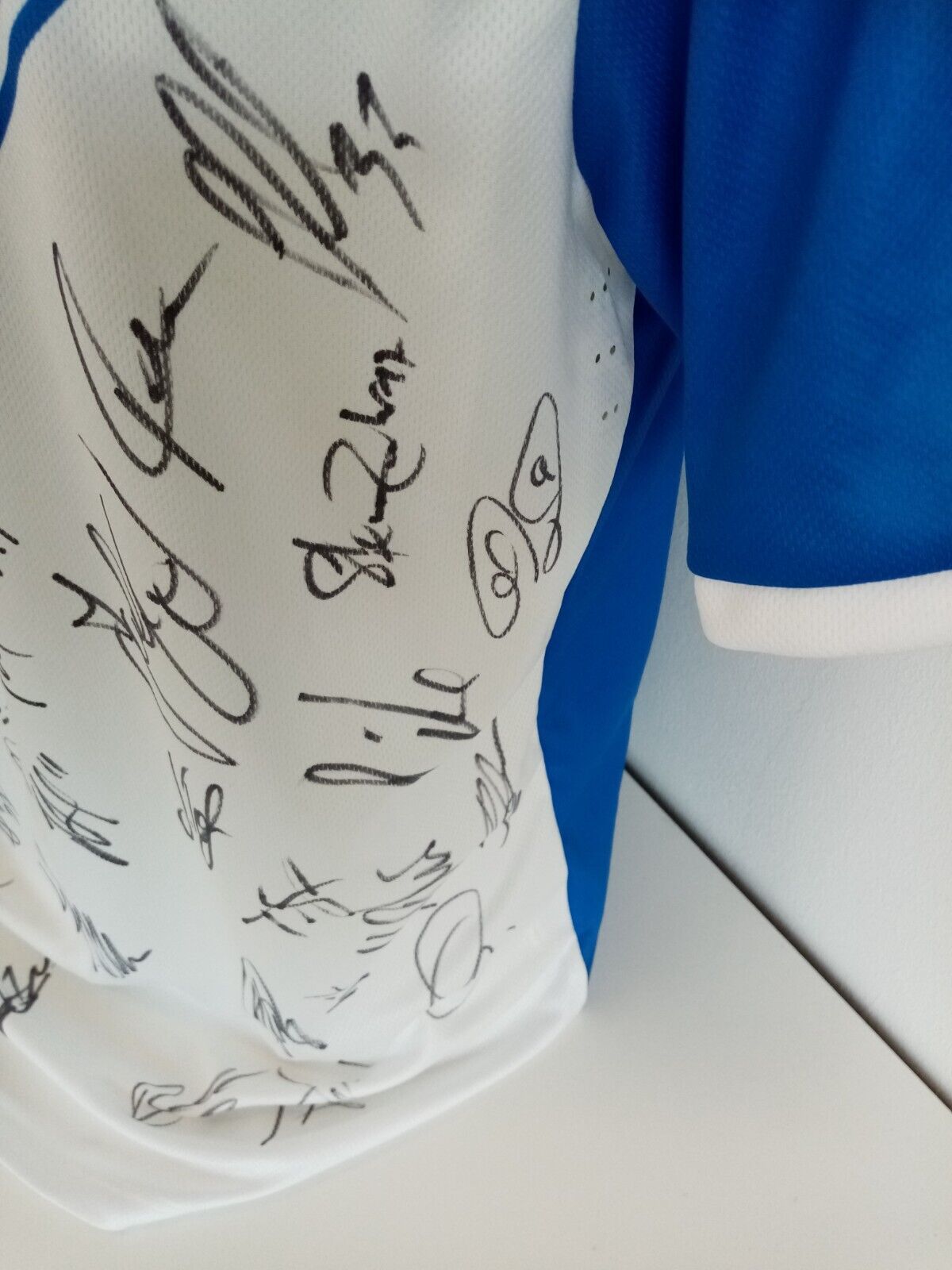 1899 Hoffenheim Jersey 14/15 Team Signed Autograph Football Bundesliga Lotto 164