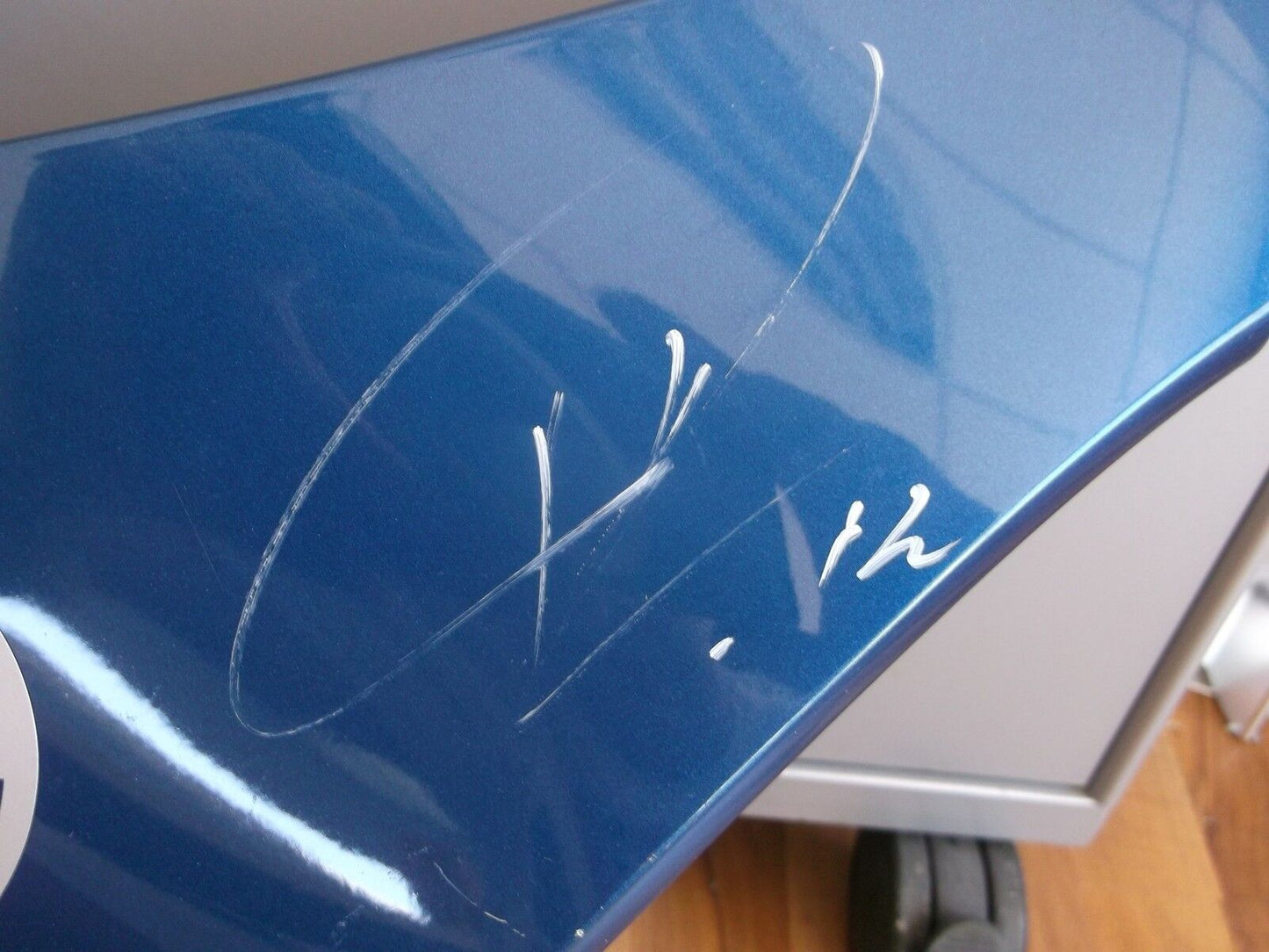 Hood for Smart 451 signed by Schalke players