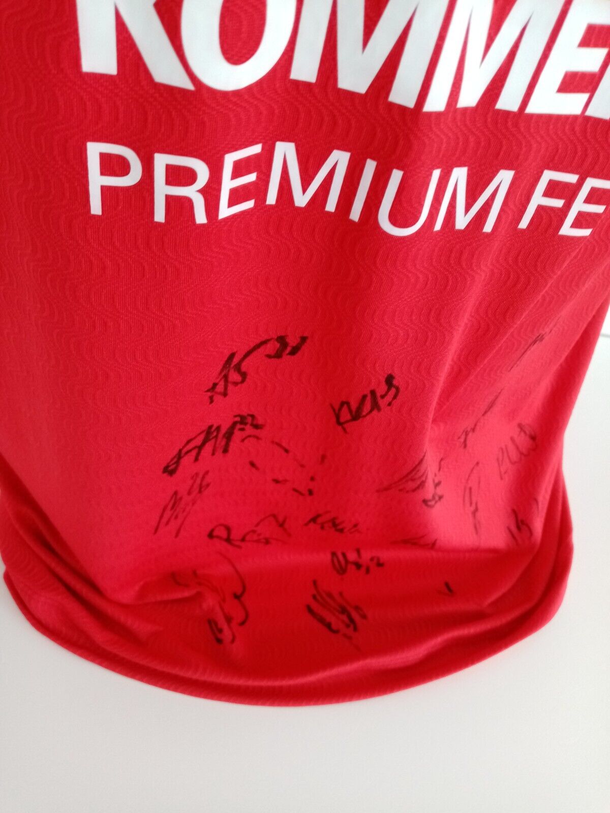 Mainz 05 Jersey 2017/2018 Team Signed Autograph Bundesliga Football Lotto New M