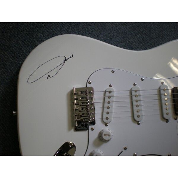 Electric guitar, guitar signed by Michael Wendler