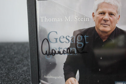 CD, Thomas M. Stein signed, said, music, audiobook, autograph, collect