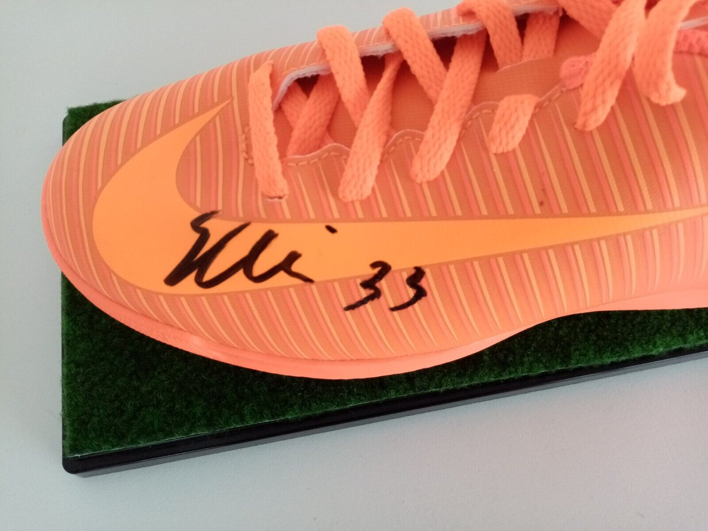 Football boot Paul Seguin signed signature Nike Greuther Fürth New autograph