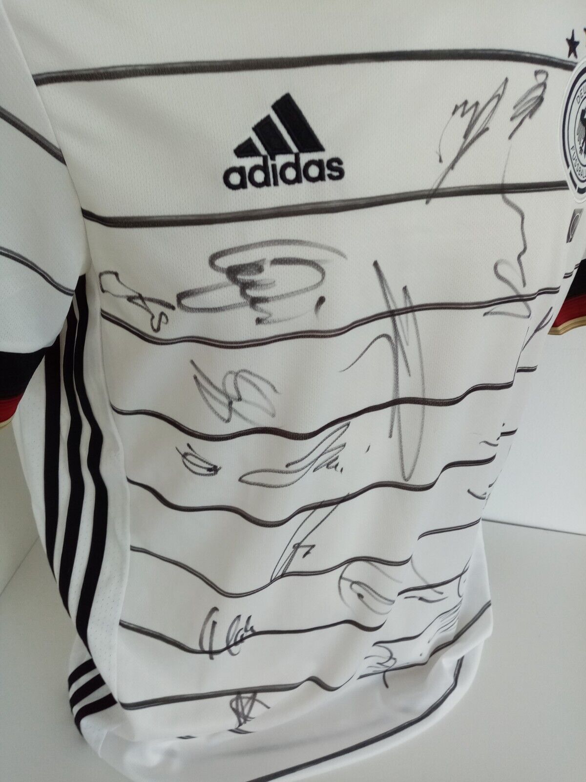 Germany Jersey EM 2020 2021 Team Signed DFB Football Autograph Adidas New M