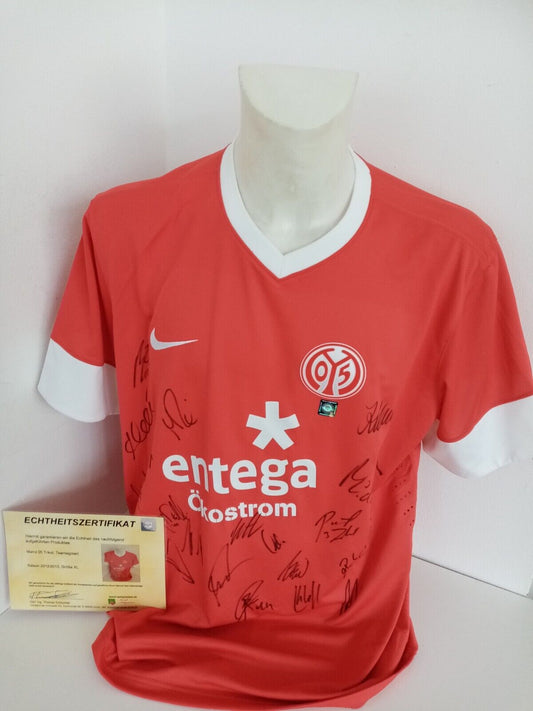 Mainz 05 Jersey 2012/2013 Team Signed FSV Bundesliga Autograph New Nike COA XL