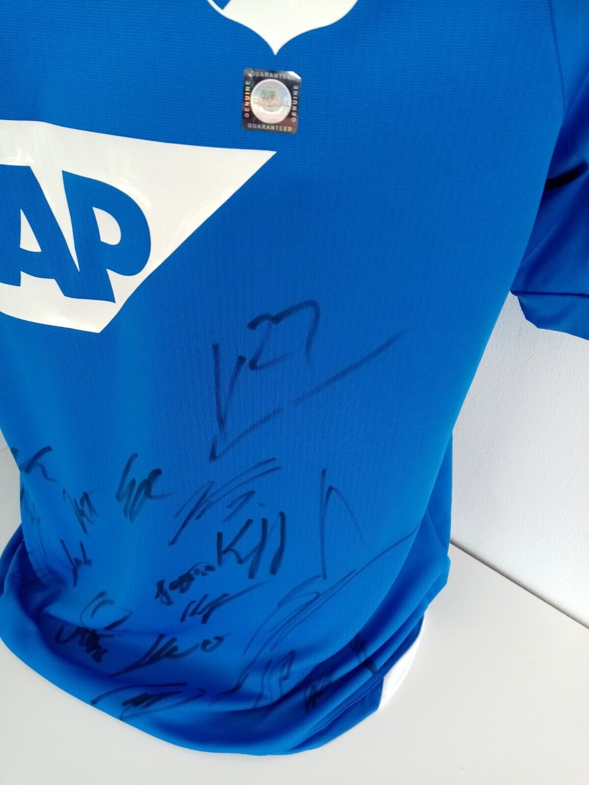 1899 Hoffenheim Jersey 18/19 Team Signed Autograph Football Bundesliga Lotto M