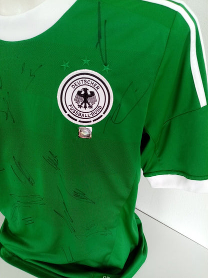 Germany jersey em 2012 team signed autograph football dfb euro adidas l