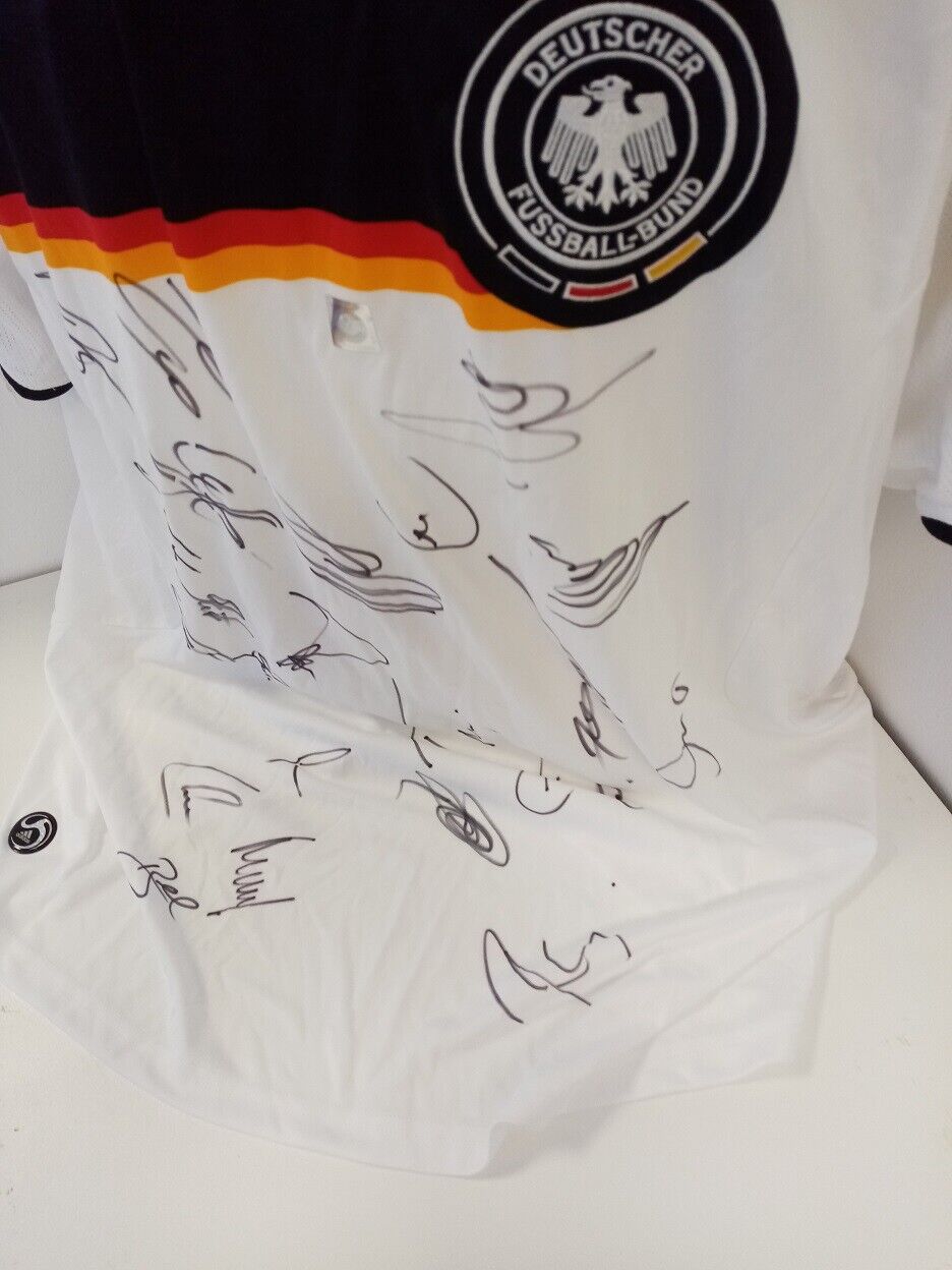 Deutschland Trikot EM 2008 Teamsigniert Euro Autogramm Fußball DFB Adidas XXL