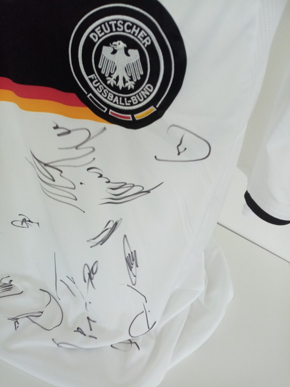 Germany Jersey EM 08 Team Signed DFB Football Autograph COA Adidas New XXL