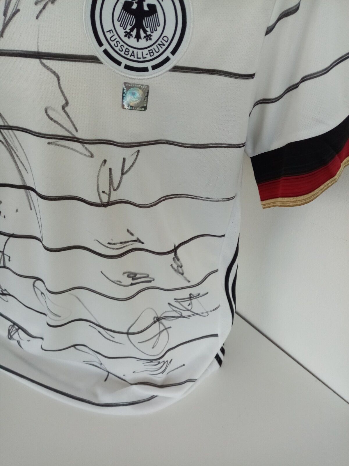 Germany Jersey EM 2020 2021 Team Signed DFB Football Autograph Adidas New M