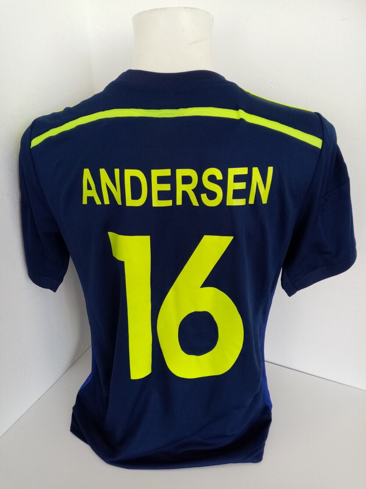 Ajax Amsterdam jersey Andersen signed autograph Adidas Holland Netherlands S