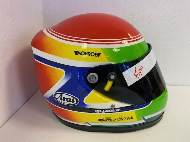 Naoki Yamamoto Formula 1 helmet with original signature and certificate of authenticity